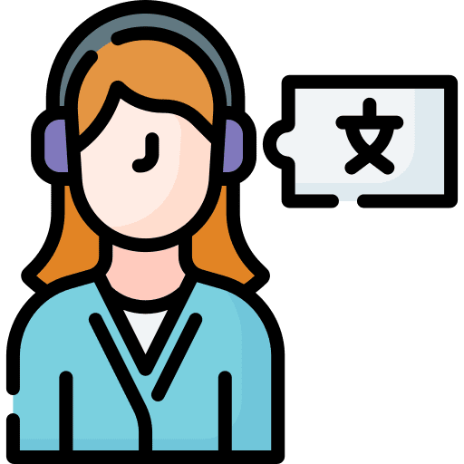 Listening foreign language education language learning icon Listening foreign language education language learning icon
