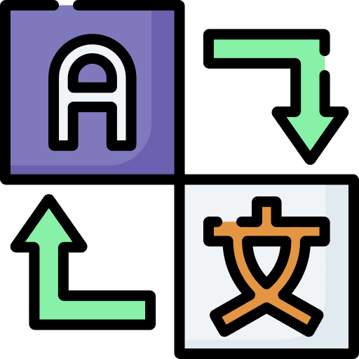 Translate translation communications languages icon Translate translation communications languages icon