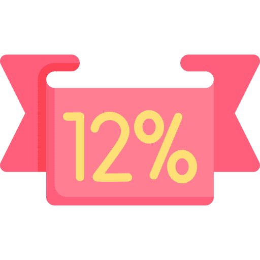 12 discount sales 12 icon
