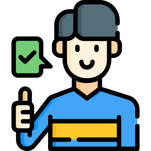 Customer service marketing caucasian avatar icon