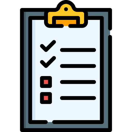 Checklist inscription clipboard checklist icon Checklist inscription clipboard checklist icon