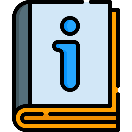Information education guidelines book icon