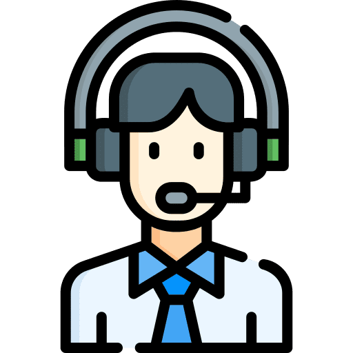 Customer service agent user headset customer service agent icon Customer service agent user headset customer service agent icon