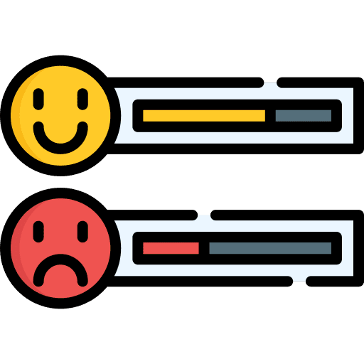 Satisfaction marketing ui feedback icon Satisfaction marketing ui feedback icon