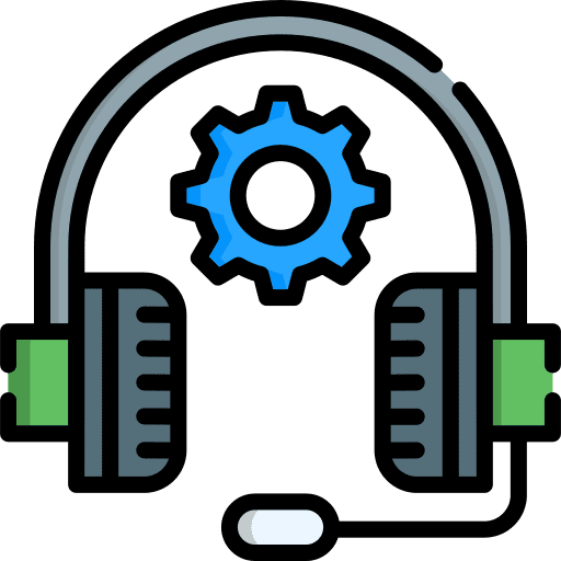 Support services customer service support services headphones icon Support services customer service support services headphones icon