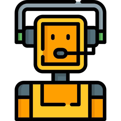 Chatbot chatbot futuristic robot icon Chatbot chatbot futuristic robot icon