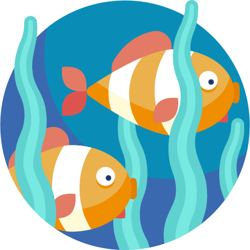 Fish ocean sea sea life icon