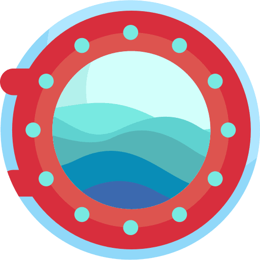 Ocean windows ship boat icon Ocean windows ship boat icon