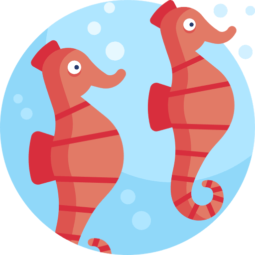 Seahorse sea life animal kingdom aquatic icon Seahorse sea life animal kingdom aquatic icon