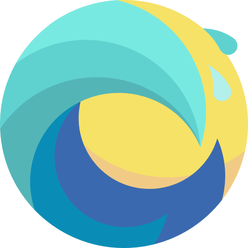 Wave ocean wave beach icon Wave ocean wave beach icon