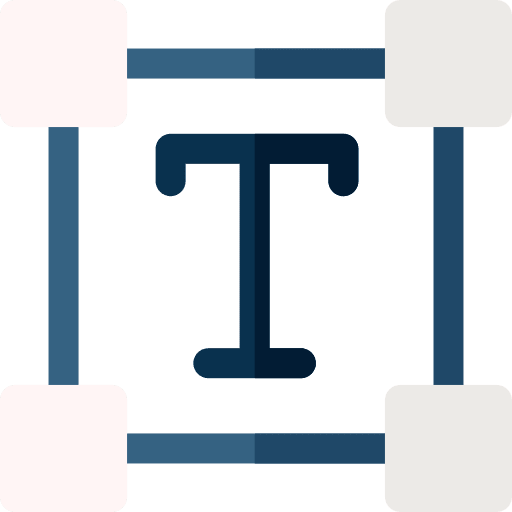 Font text edition typography edit tools icon