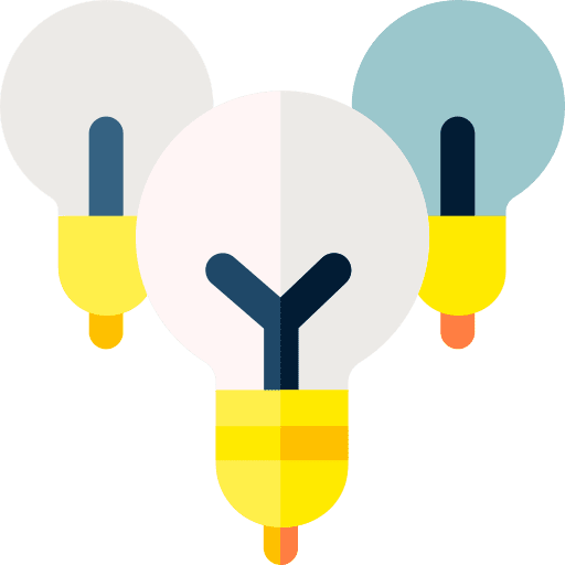 Idea marketing creativity innovation icon
