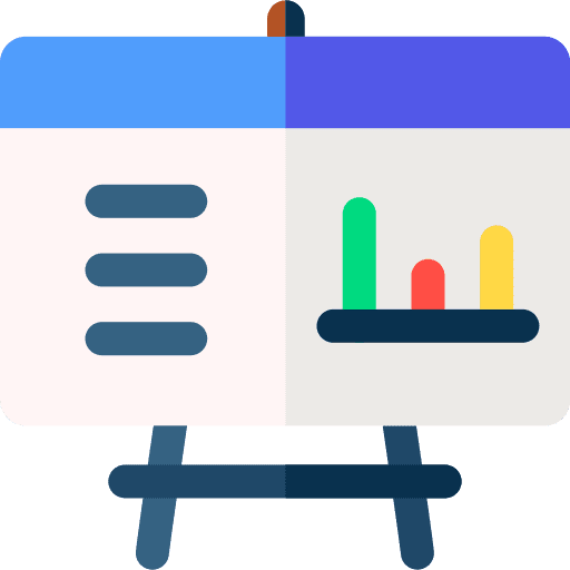 Analysis presentation bar chart analysis icon