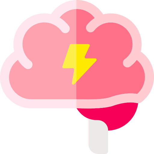 Creative marketing creativity brain icon