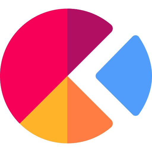 Graphic marketing analytics graphic icon