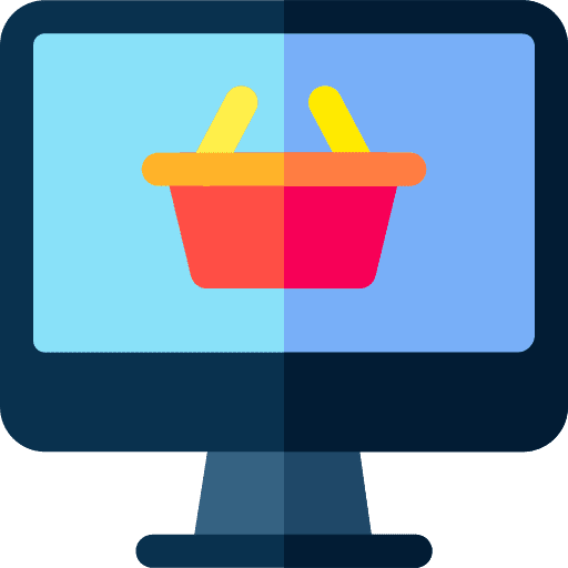 Online shop online store online shop ecommerce icon