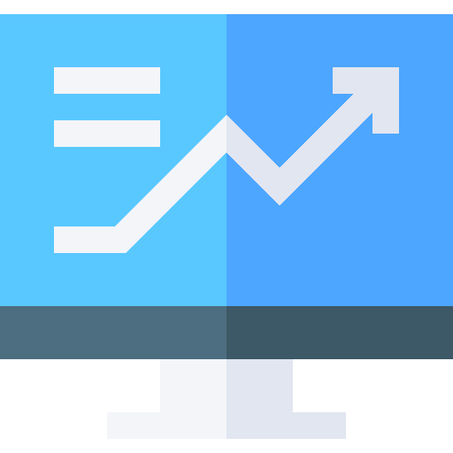 Line graph graphic analysis statistics icon Line graph graphic analysis statistics icon