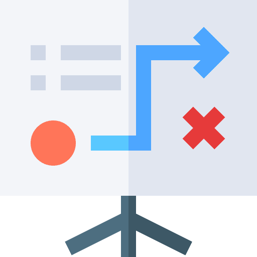 Strategy strategy financial board icon Strategy strategy financial board icon
