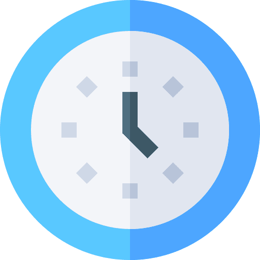Time time time management clock icon
