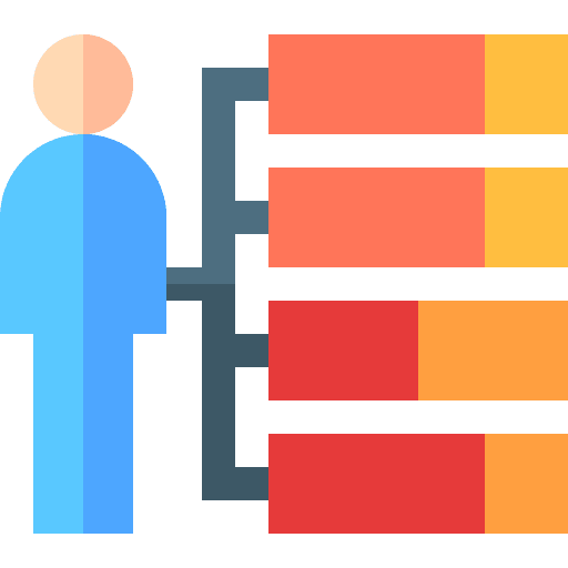 Ability employee people learning icon Ability employee people learning icon