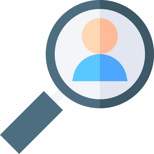 Job search choose people hiring icon Job search choose people hiring icon