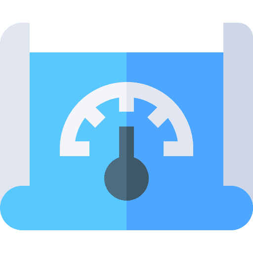 Performance measurement speedometer meter icon Performance measurement speedometer meter icon