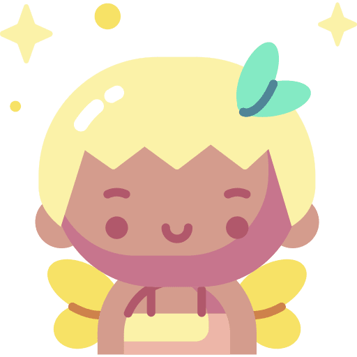 Fairy costume avatar caucasian icon Fairy costume avatar caucasian icon