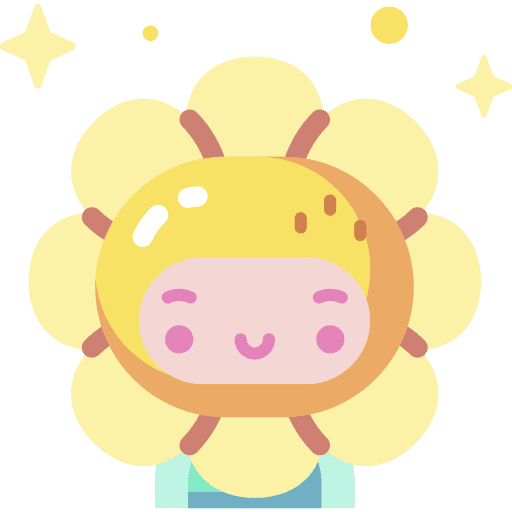 Flower costume caucasian people icon Flower costume caucasian people icon