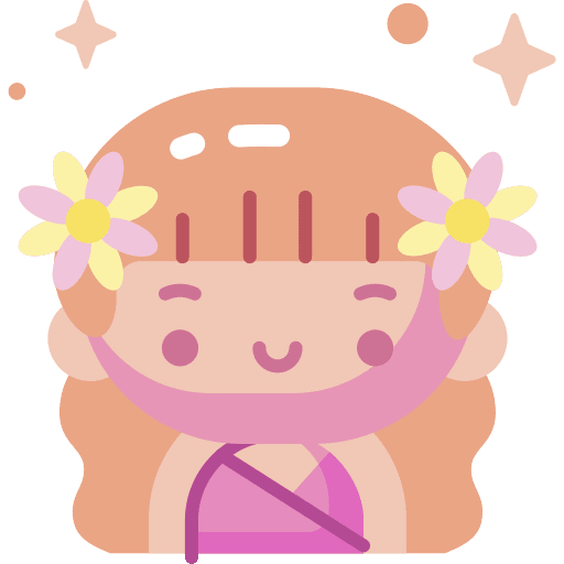 Girl flower profile avatar icon Girl flower profile avatar icon