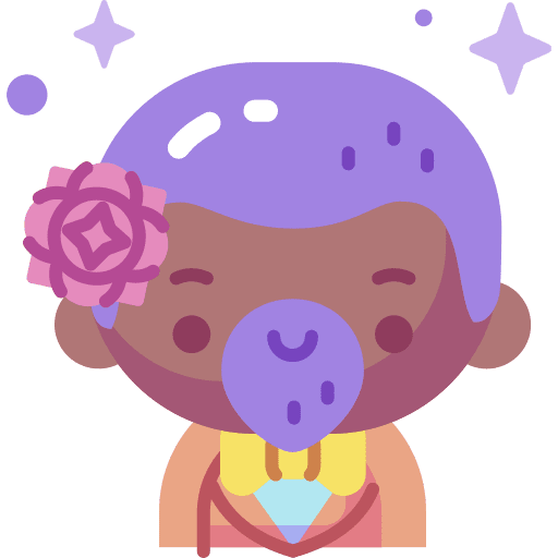 Man costume people flower icon Man costume people flower icon