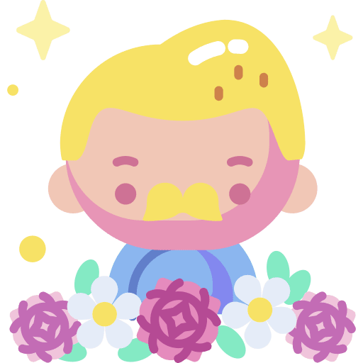 Man man avatar blonde icon Man man avatar blonde icon