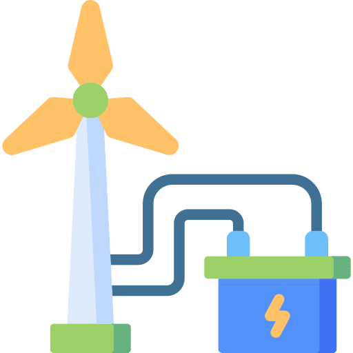 Wind energy energy resources ecology and environment icon Wind energy energy resources ecology and environment icon