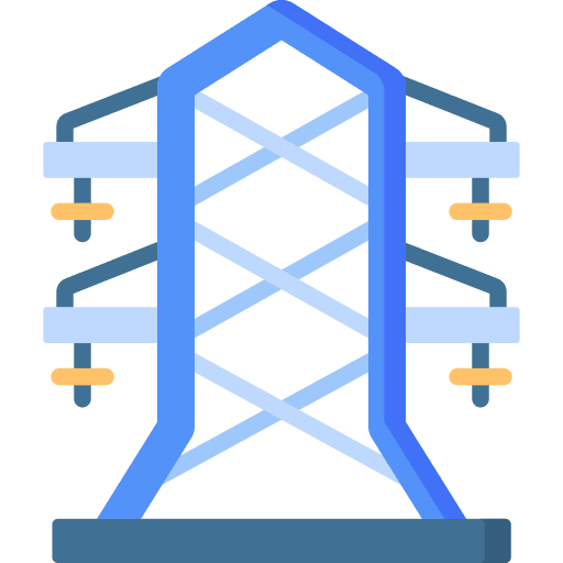 Electric tower electric tower power line tower icon Electric tower electric tower power line tower icon