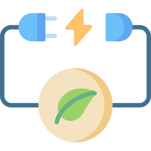 Sustainable energy recycle renewable energy power icon Sustainable energy recycle renewable energy power icon