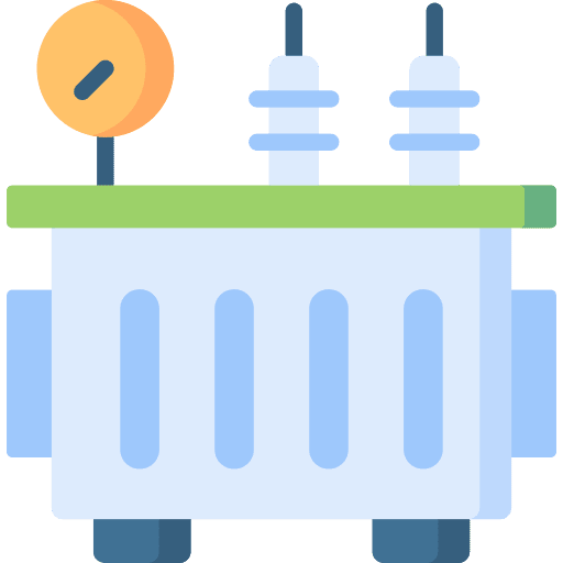 Transformer electronics transformer connections icon Transformer electronics transformer connections icon