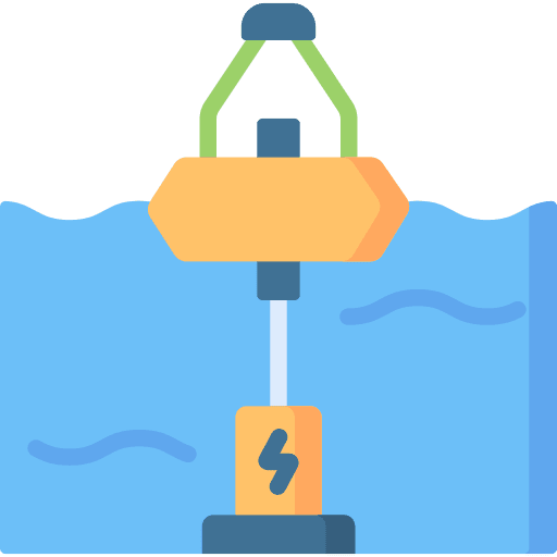 Waves energy hydro power ecology and environment icon Waves energy hydro power ecology and environment icon