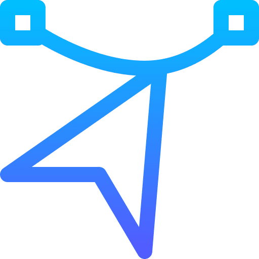 Reshape graphic design pointer graphic tool icon