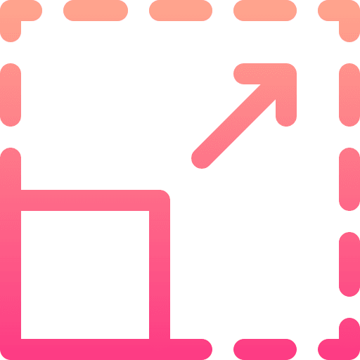 Scale tool edit tools interface icon