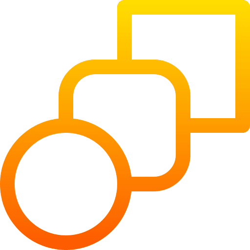 Blend graphic tool appearance option icon Blend graphic tool appearance option icon