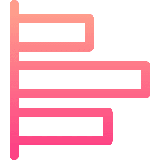 Left alignment interface edit tools design icon Left alignment interface edit tools design icon