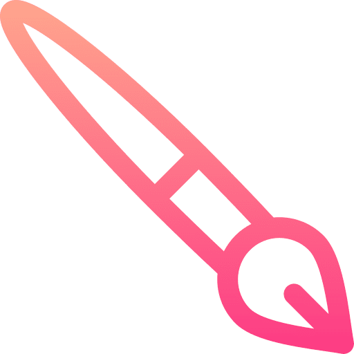 Paint brush brush artist art icon Paint brush brush artist art icon