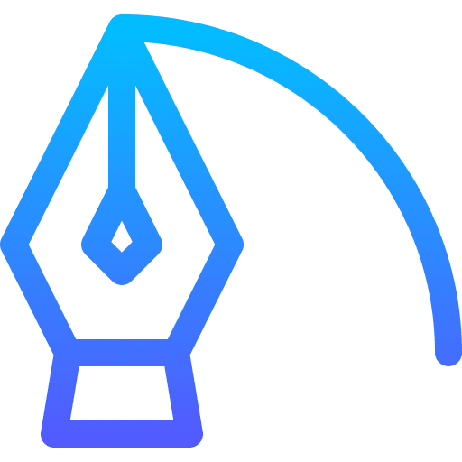 Pen tool vector design interface icon Pen tool vector design interface icon