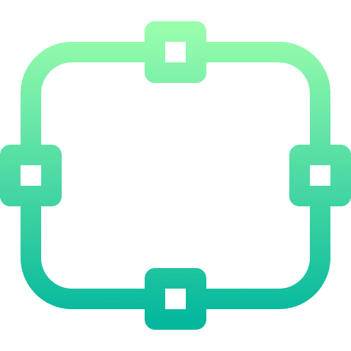 Rounded rectangle graphic tool interface graphic design icon Rounded rectangle graphic tool interface graphic design icon