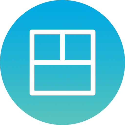 Layout browser dashboard website design icon Layout browser dashboard website design icon