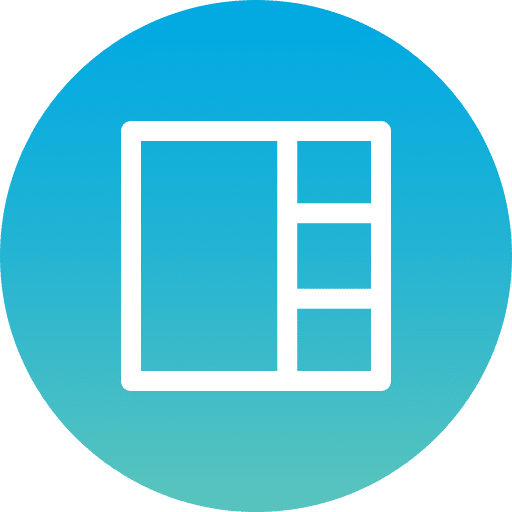 Layout page ui dashboard icon Layout page ui dashboard icon