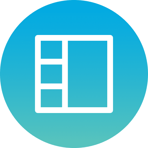 Layout browser website design square layout icon Layout browser website design square layout icon