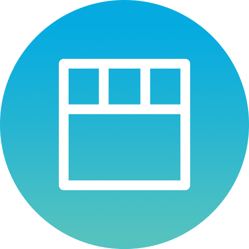 Layout development layout columns icon Layout development layout columns icon
