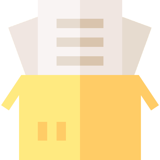 Backlog business and finance order product icon