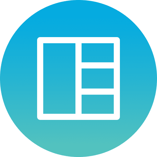 Layout ui columns art and design icon Layout ui columns art and design icon