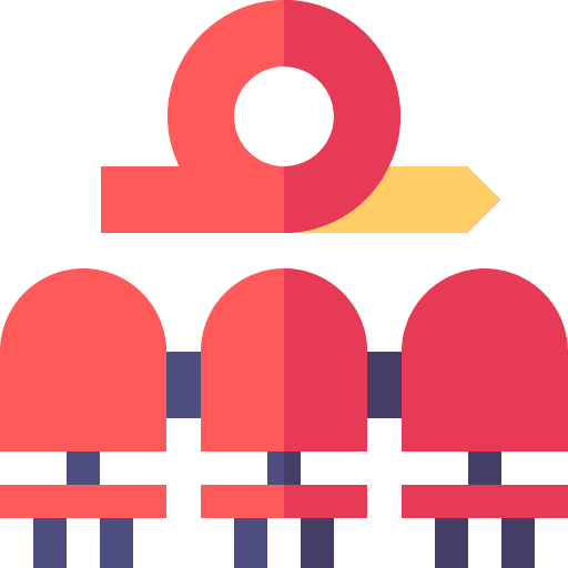 Meeting arrows agile team icon